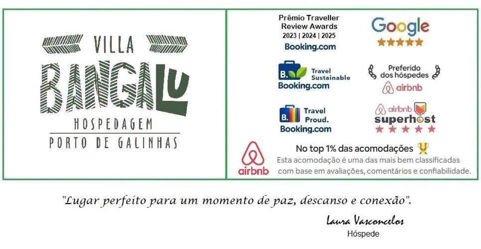 Villa Bangalu (Adults Only) Porto de Galinhas Bagian luar foto
